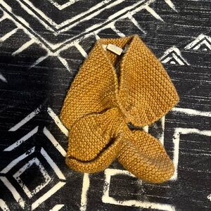 MISHA & PUFF child's original sledding scarf in marigold